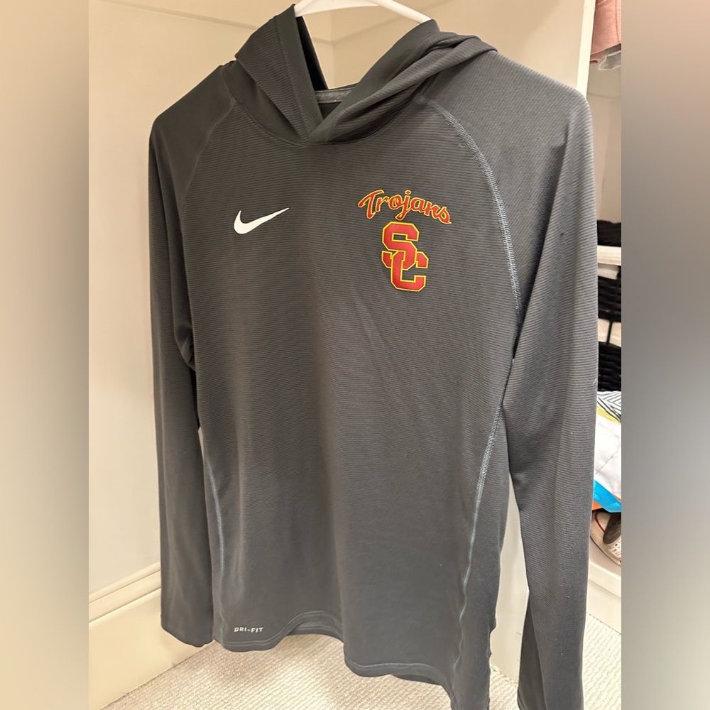 USC Nike Dri-Fit Hooded Pullover